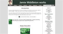 Desktop Screenshot of jamiemiddleton.com