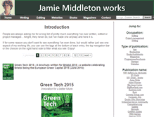 Tablet Screenshot of jamiemiddleton.com